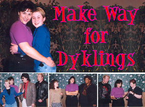cast photo collage from Make Way for Dyklings