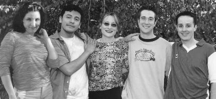 cast photo from Beautiful Thing