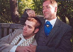 cast marketing photo from Oscar and Bosie