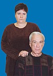 original photo of Sharon's parents